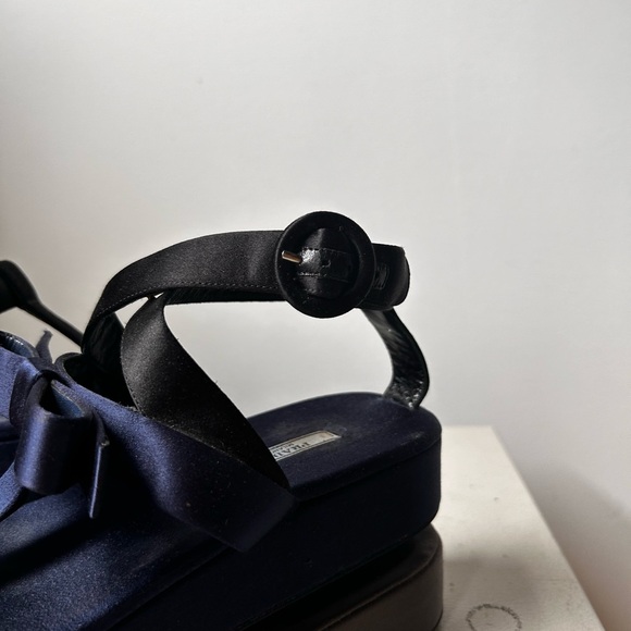 Prada SS13 Runway Geisha Shoes Sz 40.5 - Picture 4 of 9